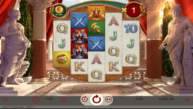 Slot Review: Rome the Golden Age by NetEnt
