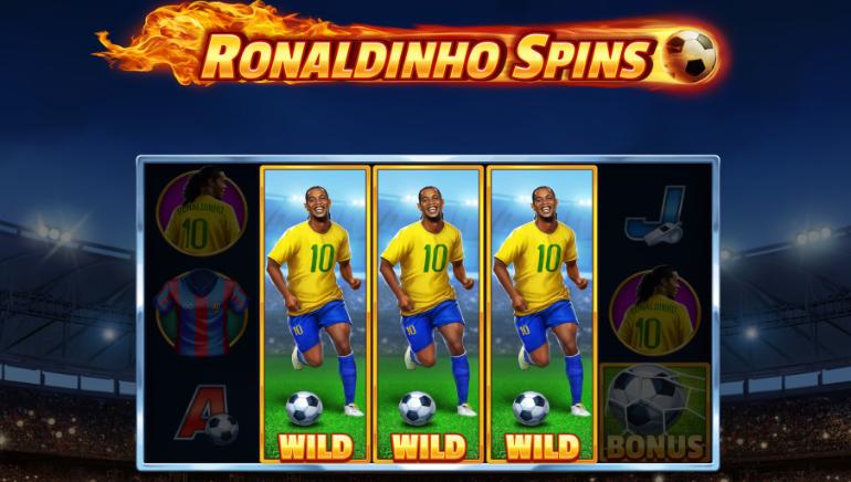 Ronaldinho Spins Launches with Exclusive Offers and Iconic Branding