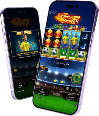 Ronaldinho Spins on Mobile