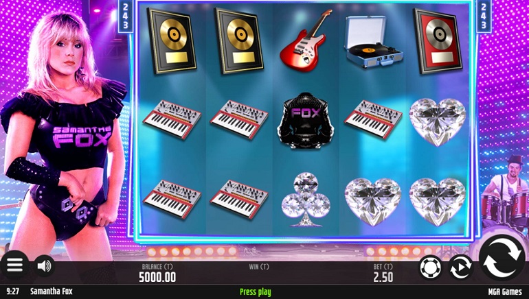 What Year Is It? Samantha Fox Stars In Her Own Online Slots Game From MGA