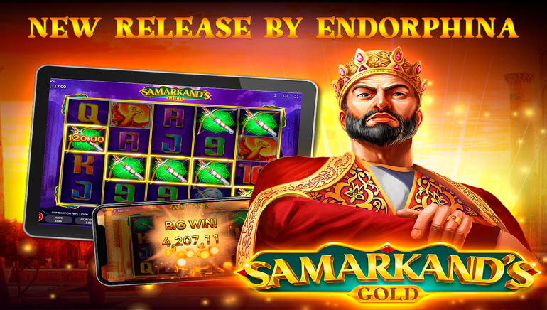 Endorphina’s Samarkand’s Gold Slot Machine Game Unearthed for Players