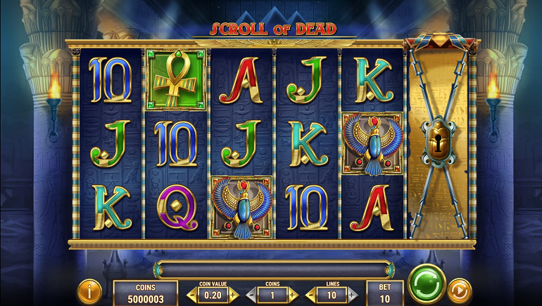 Play 'n Go Releases Scroll Of Dead