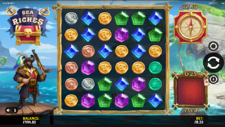 New Slot from iSoftBet Sea of Riches Takes Players on an Exciting Pirate Adventure