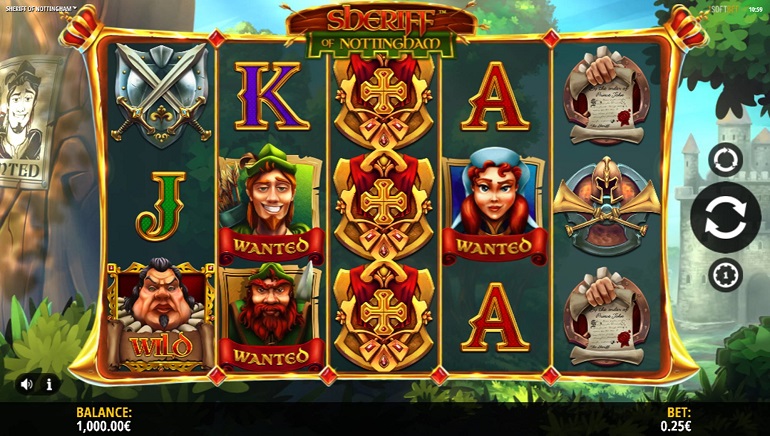 iSoftBet Takes Players on a Medieval Adventure With Sheriff of Nottingham Online Slot