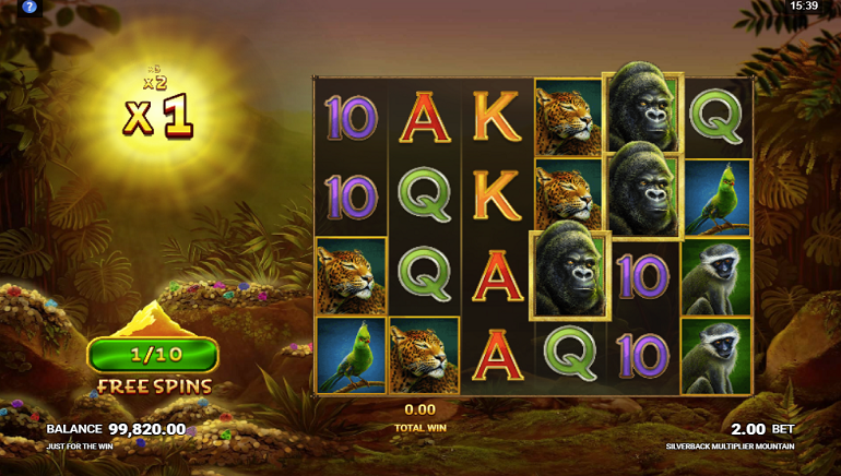 Slot Review: Silverback Multiplier Mountain by Just For The Win