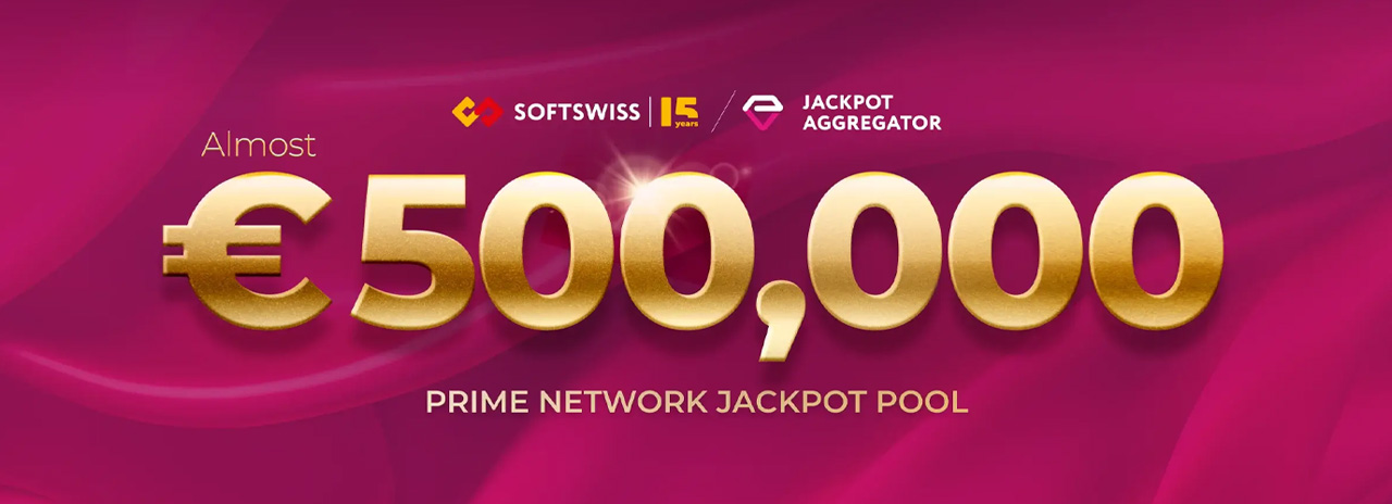 SOFTSWISS - €500,000 jackpot