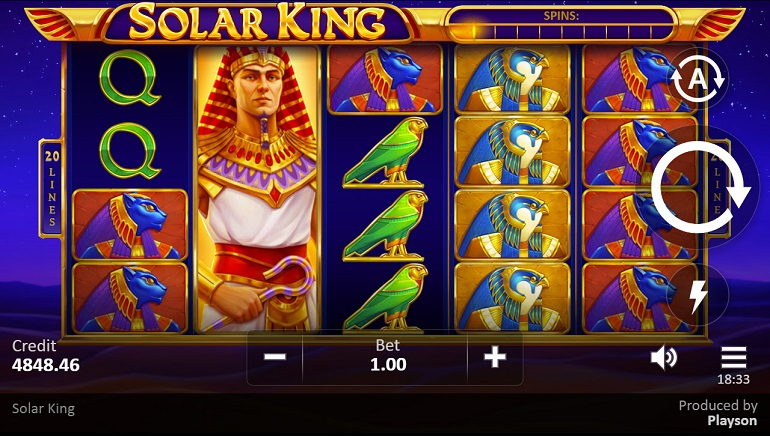 Ancient Egypt is the Destination in Playson’s Solar King Slot
