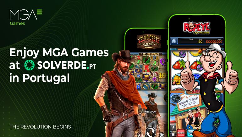 MGA Games Launches Top Titles in Portugal's Solverde Online Casino