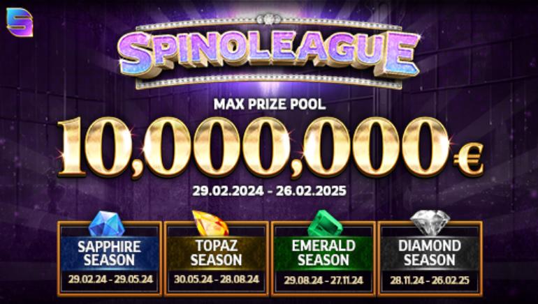 Spinomenal Unveils €10M Spinoleague for 10th Anniversary Celebration