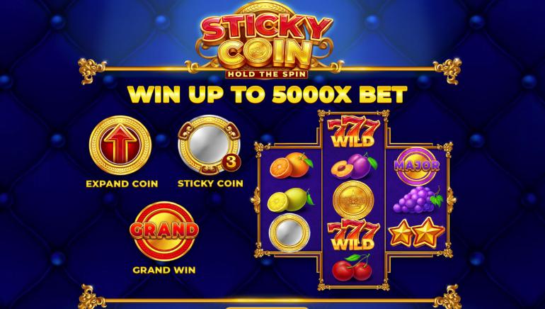 Gamzix Unveils New Slot Game: "Sticky Coin: Hold The Spin"