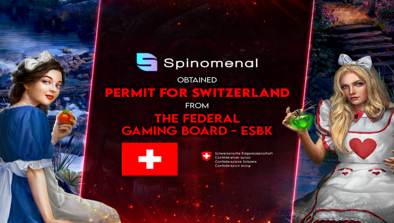 Spinomenal is expanding into Switzerland's iGaming Market, backed by a B2B license and ISO 27001 Certification.