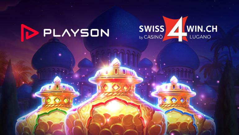 Playson and Swiss4Win by Casino Lugano Forge Strategic Partnership to Enrich Swiss Online Gaming Landscape