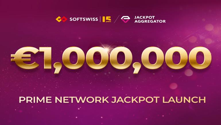 Prime Network Jackpot by SOFTSWISS Launches with €1 Million Prize Pool