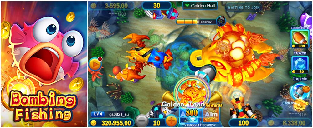 TaDa Gaming - Bomb Fishing Arcade Game