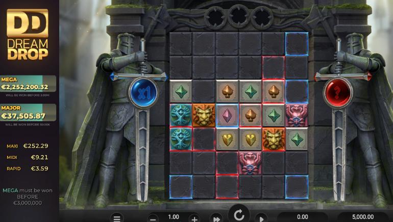 Templar Tumble 2 Dream Drop Screenshot