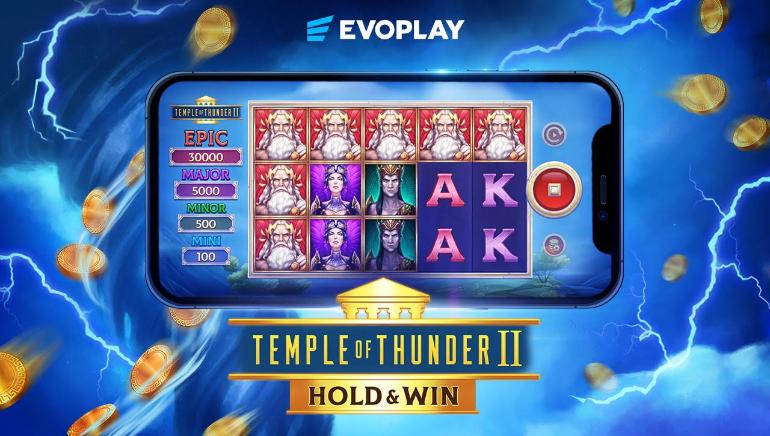 Evoplay Launches Temple of Thunder II with Enhanced Features and Greater Win Potential