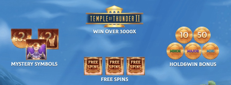 Temple of Thunder II Top Features