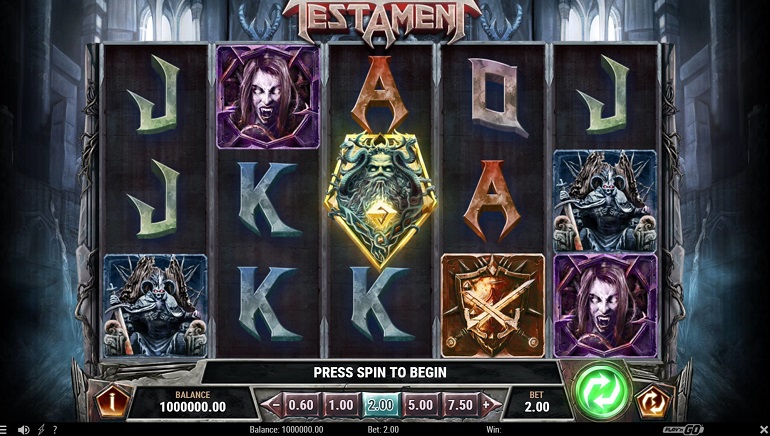 Thrash Metal Slot Testament is New from Play’n GO