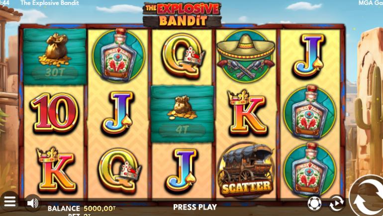 The Explosive Bandit Screenshot