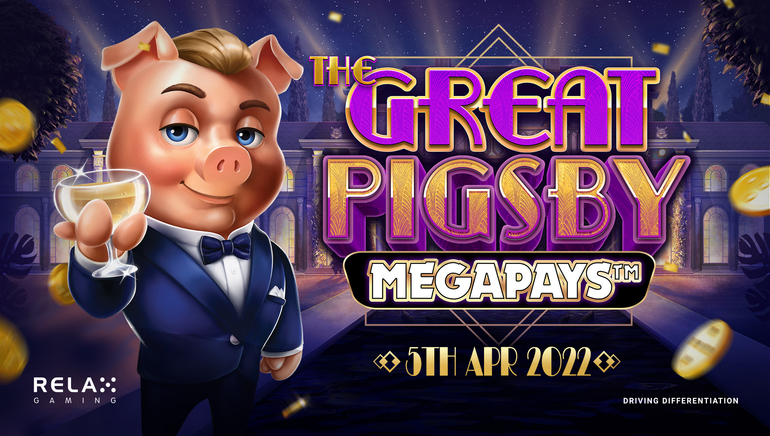 The Great Pigsby Megapays™ is back at Relax Gaming Casinos