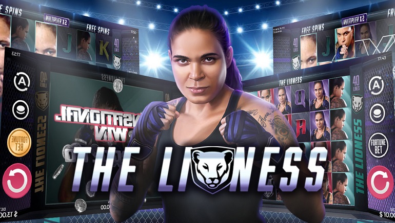 Armadillo Studios has Launched THE LIONESS Slot with Amanda Nunes