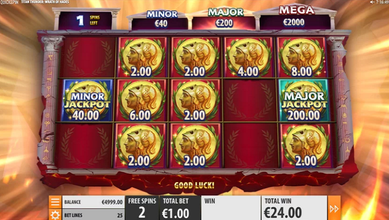 Slot Review: Titan Thunder: Wrath of Hades by Quickspin