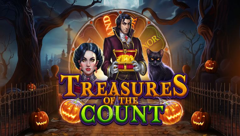 Unveiling Spooky Riches: 'Treasures of The Count' Slots by Wizard Games This Halloween!