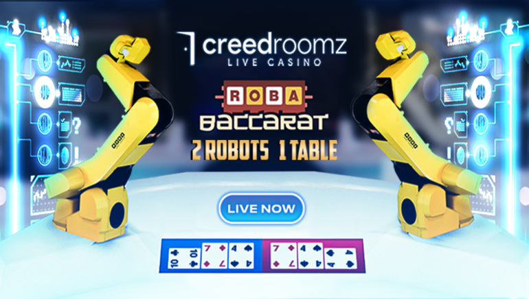 The All New ROBA Baccarat Certified in the UK by CreedRoomz Live Casino