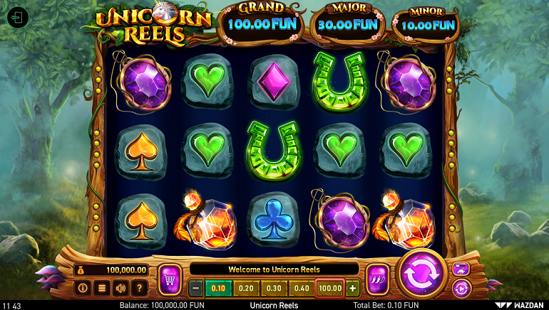 Players Can Now Unlock The Magic Of Unicorn Reels Slot From Wazdan