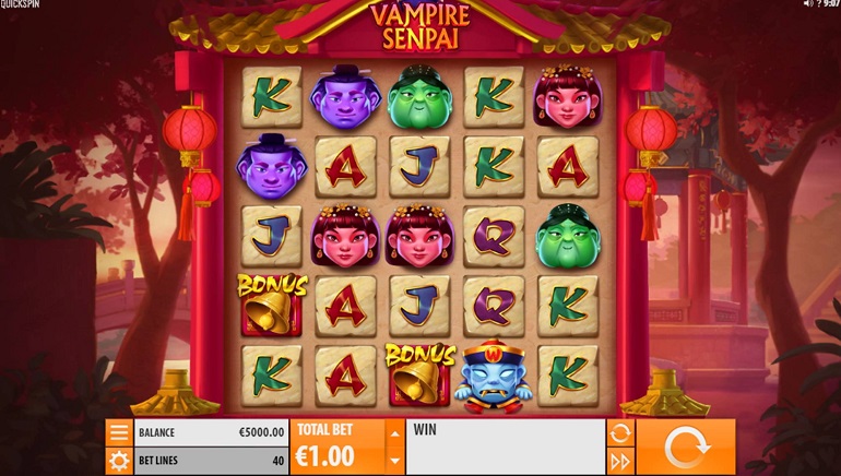 Slot Review: Vampire Senpai by Quickspin