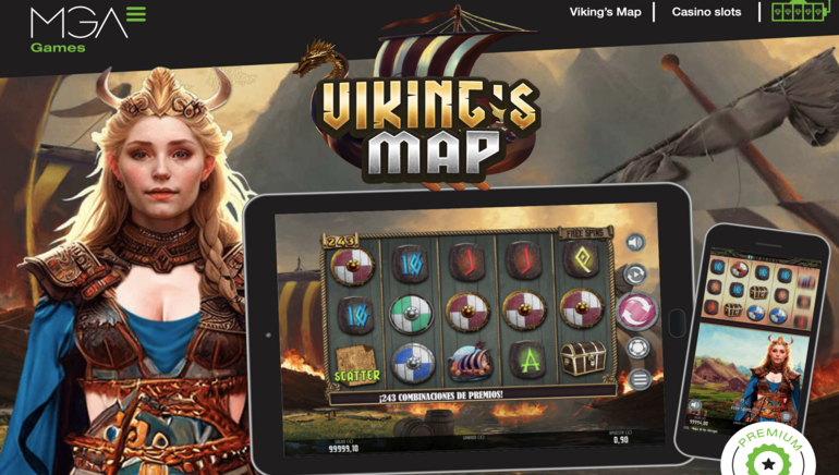 MGA Games Expands Horizons with Viking's Map Slot Game