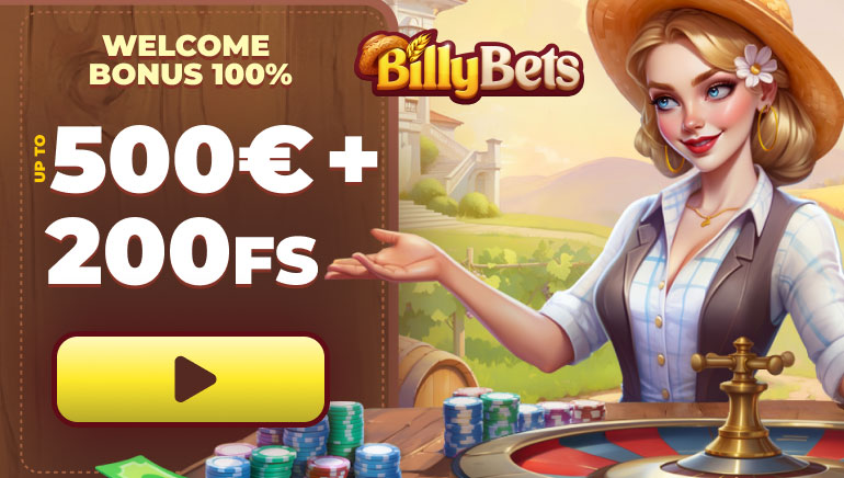BillyBets Casino: Enjoy a 100% Welcome Bonus and Weekly Reload Up to €700 + 50 Free Spins