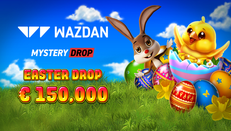 Wazdan's Easter Drop Offers €150,000 Prize Pool, with €1,000,000 Prize Pool Set to Launch on May 16th 2023