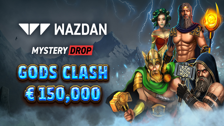 Enter Wazdan’s Latest Mystery Drop Network Promotion: Gods Clash