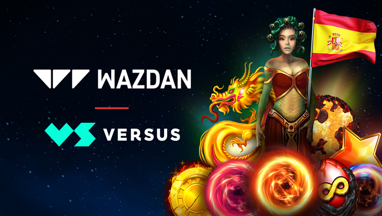 Versus becomes Wazdan's new partner to expand their presence in Spain.