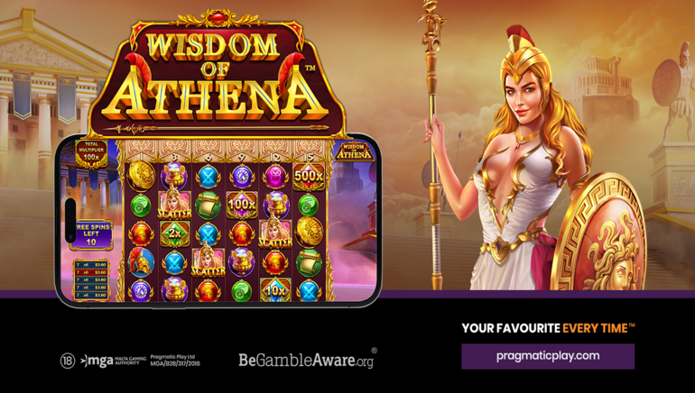 Pragmatic Play Launch the Power of Wisdom of Athena™, a Mythical Slot Adventure | Sneak Peek!