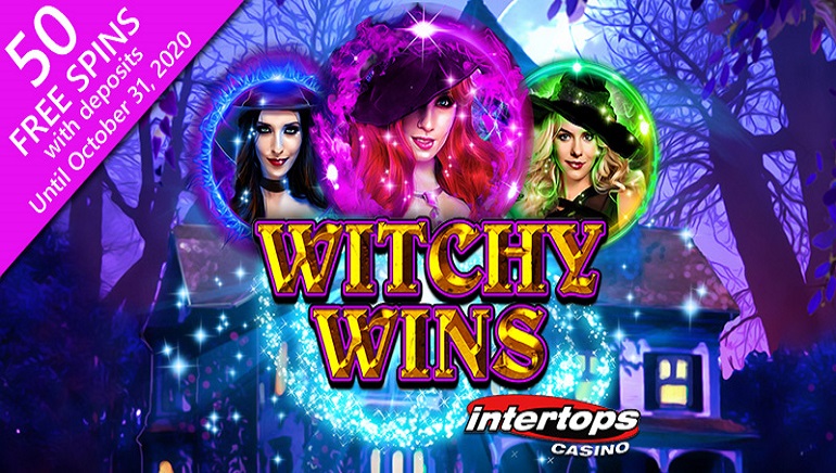 Intertops Casino Celebrating Halloween With Witchy Wins Slot Promotion