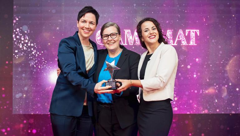 GAMOMAT Honored as Company of the Year at Women in Gaming Diversity Awards 2024