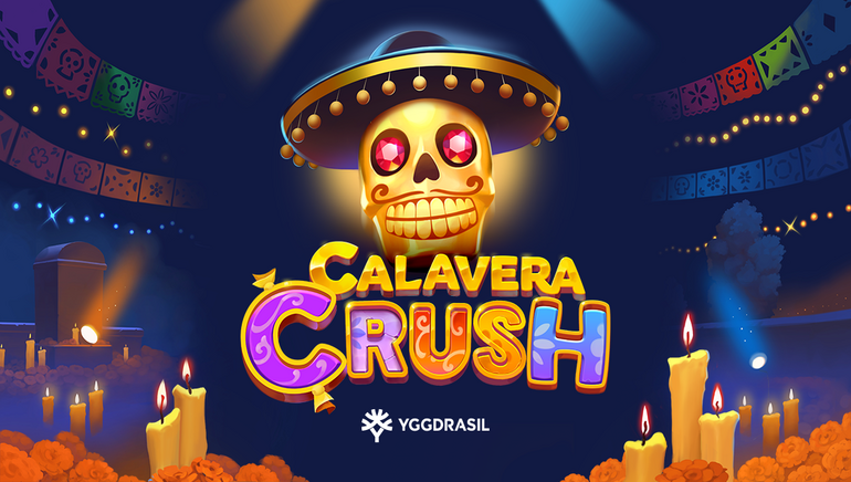 Yggdrasil Celebrate the Mexican Day of the Dead With New Calavera Crush Slot Machine