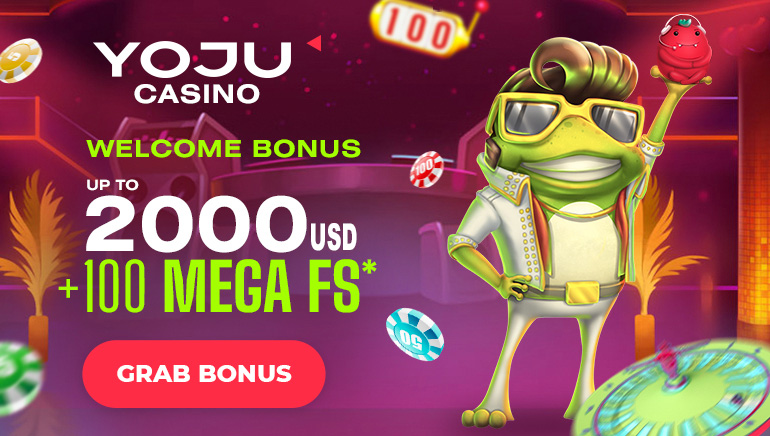 Yoju Casino Welcoming New Players With up to €2,000 & 100 Mega Spins