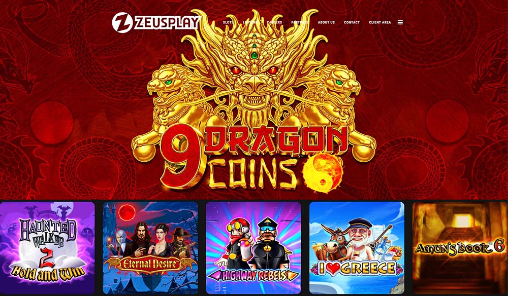 ZeusPlay - Video slot selection