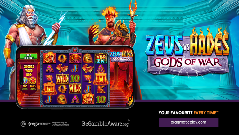 Pragmatic Play Releases Zeus VS Hades – Gods of War™, a Slot Game Empowering Player Choice and Epic Battles