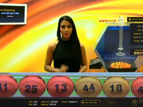 Live Lottery Screenshot