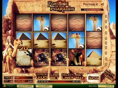 Fortune of the Pharaohs Screenshot